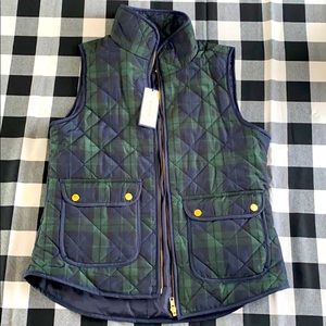 Plaid vest